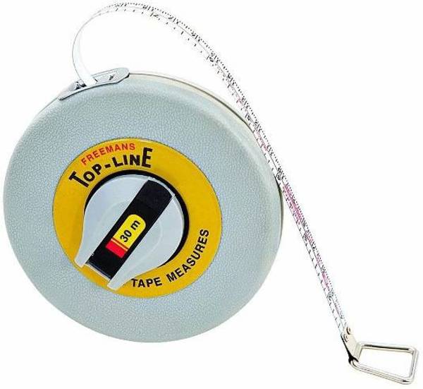 FREEMANS FMI Topline Steel TN 30m x 9.5mm Measurement Tape