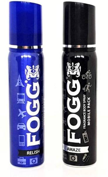 FOGG Amaze & Relish Body Spray Mobile Pack Pocket Deo Deodorant Spray - For Men & Women