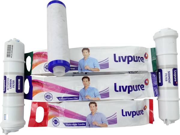 LIVPURE Combo service kit (sediment+carbon+multilayer) Solid Filter Cartridge