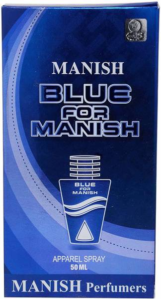 manish BLUE Eau de Parfum - 50 ml (For Men & Women) jafar.ali Eau de Parfum - 50 ml