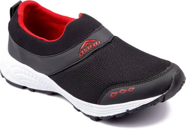Boys laceless cheap running shoes
