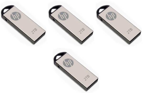 HP 2 TB pendrive 2 TB Pen Drive Compatible with Desktop Computer USB 3.0 Metal Case