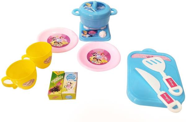 DISNEY Princess Cinderella Role Play Kitchen Set for Kids