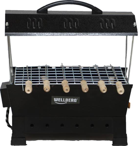 Wellberg electric top & charcoal barbeque