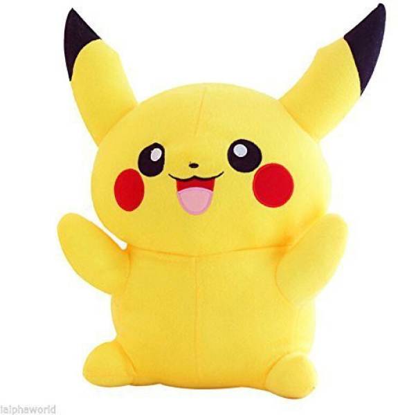 Raadya Yellow Pikachu Plush Soft Toy Pokemon Doll - 60 cm