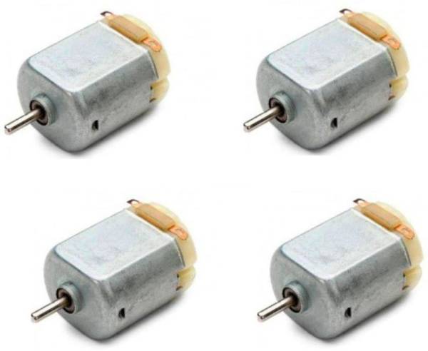 Stookin DC TOY MOTOR (12 V DC) SET OF 4 pcs Motor Control Electronic Hobby Kit