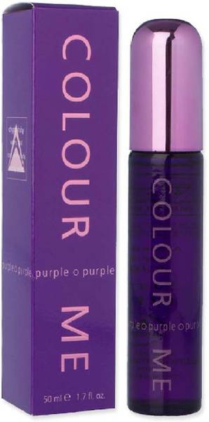 COLOUR ME Purple Eau De Toilette Perfume (50ml) Perfume Body Spray - For Men & Women