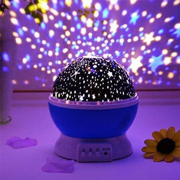 EBOFAB Round Star Master Light Projector LED Night lamp and Rotating Night Lamp