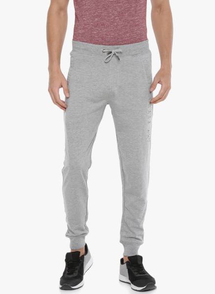 Force NXT Super Combed Cotton Jogger Solid Men Grey Track Pants