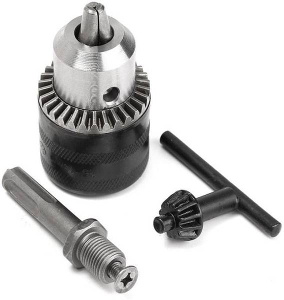 WEBBUY 13 mm drill chuck and key heavy duty with adapter