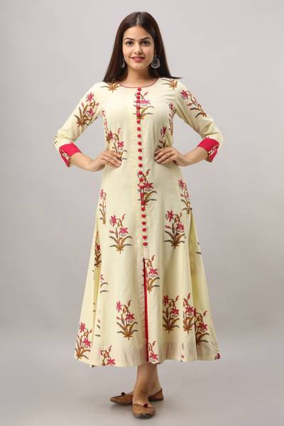 Maishi Women Printed A-line Kurta