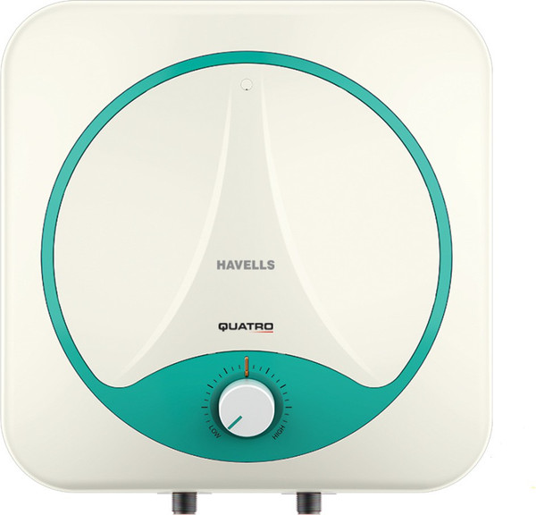 Havells 25L Storage Water Geyser (Quatro, White & Green)