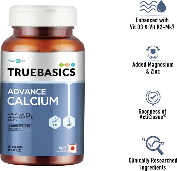 TRUEBASICS HK Vitals Iron + Folic Acid with Zinc, Vitamin C & B12