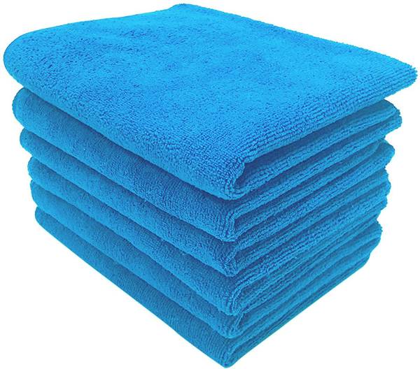 Sheen Blue,30X40CM,250GSM,PK9 Dry Microfiber Cleaning Cloth