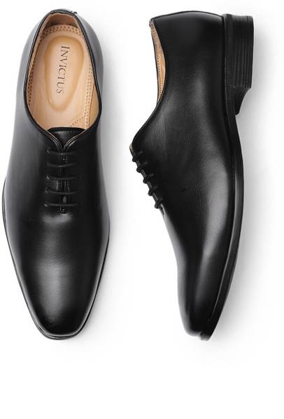 Invictus black formal sales shoes