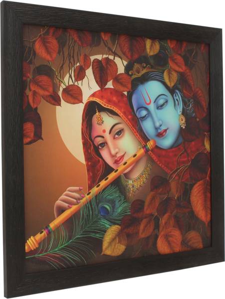 TS NANDA Radha Krishna Religious Frame