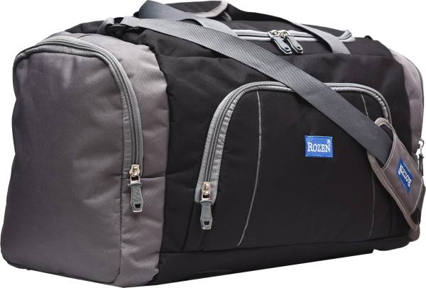 Rozen ROZ-501 Black 22Inch 50 Liters Heavy Dutty Travel Luggage Bag Small Travel Bag - MEDIUM 22 INCH
