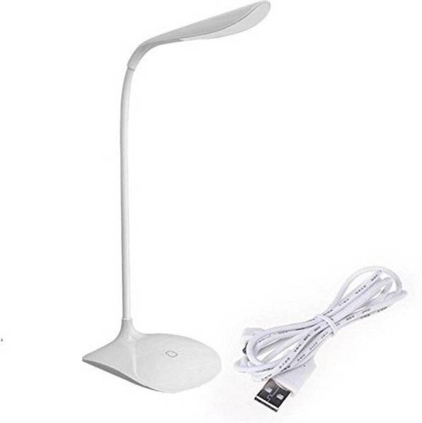 KHODALRAJ ENTERPRISES touch USB LED Desk Lamp Table Light 3 Level of Brightness Flexible Neck Table Lamp