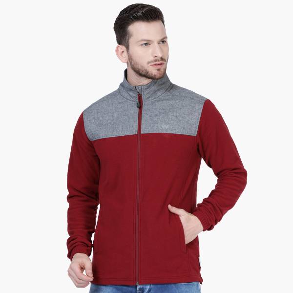 Wildcraft full sleeve solid men's sweatshirt hot sale