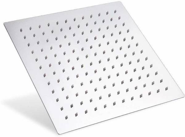 Prestige SmartBuy Stainless Steel 12"x12" Ultra Slim Square Rain Shower Head without Arm Shower Head