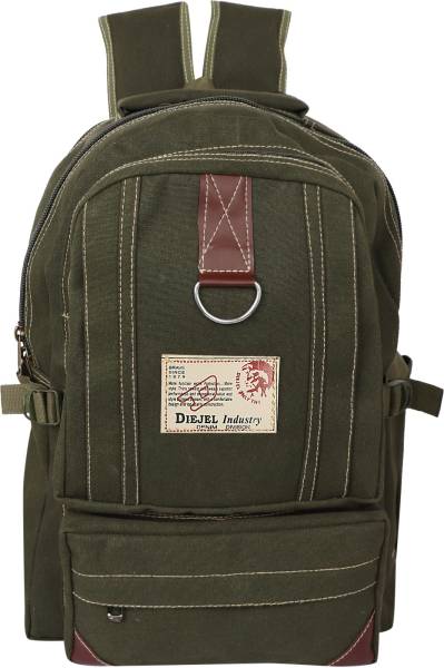 Topper Jumbo Cargo Canvas|Denim Backpack | School Bag | College Bag | Laptop Bagpack for Boys & Girls , Men & Women 34 L Backpack