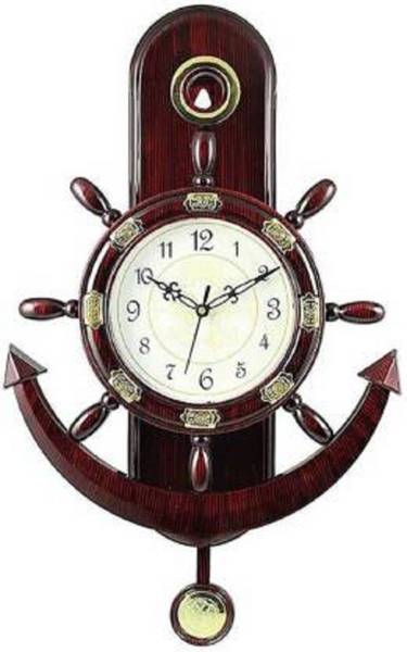 MEREENA Analog 45 cm X 30 cm Wall Clock