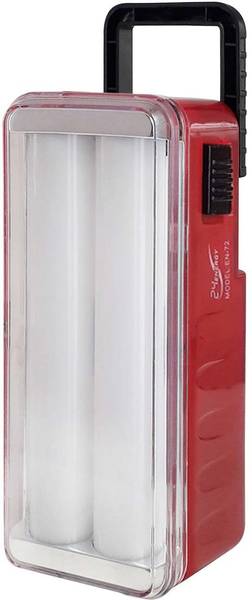 EN 24 Energy 16 LED Hi-Bright Two Tube Rechargeable Solar 4 hrs Lantern Emergency Light