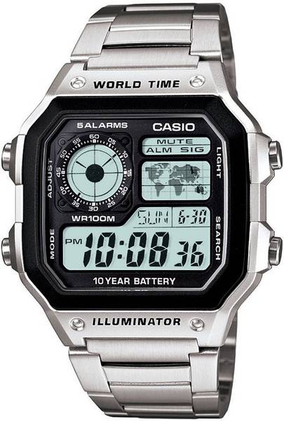 CASIO AE-1200WHD-1AVDF Youth Digital ( AE-1200WHD-1AVDF ) Digital Watch  - For Men