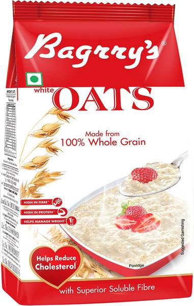 Bagrry's White Oats 500 g Pouch Pouch