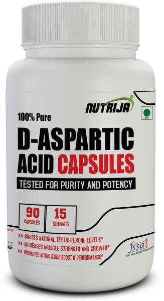 NutriJa D-Aspartic Acid - 90 Capsules