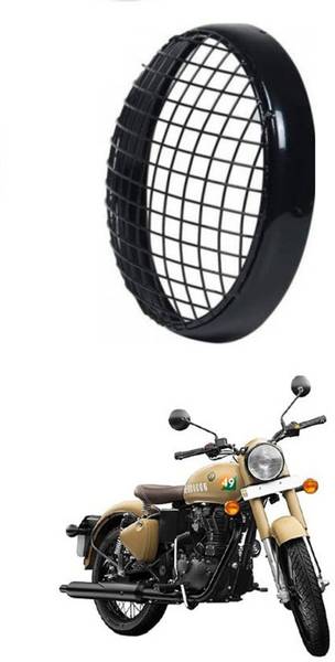 Bullet bike headlight top