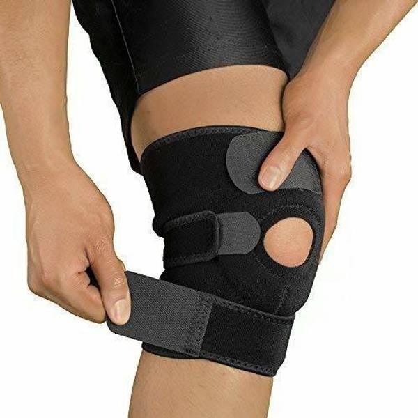 AuFlex Knee Support, Open-Patella Brace for Arthritis, Joint Pain Relief, Injury Recovery Knee Support