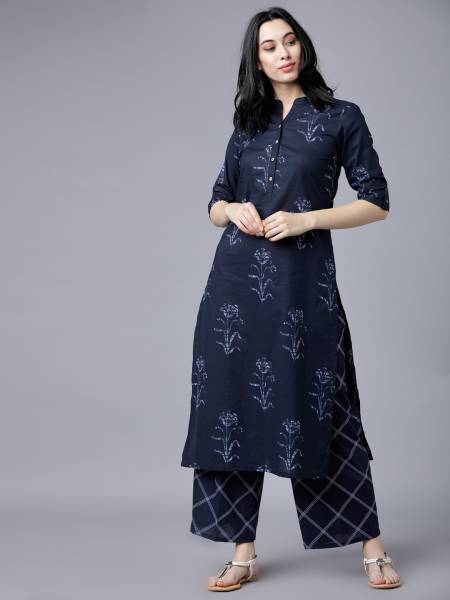 Vishudh Women Kurta Palazzo Set