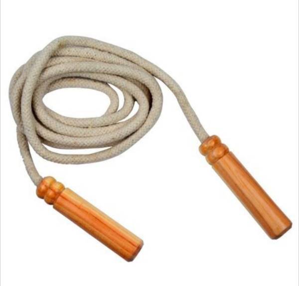 A.K Exclusive Skipping Rope For Men Women Weight Loss With Wooden Handle Freestyle Skipping Rope