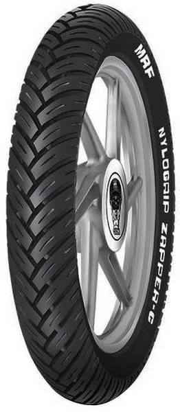 MRF Nylogrip Zapper-C 110/80 -17 57P Tubeless Bike Tyre, 110-80-17 110/80-17 Rear Two Wheeler Tyre