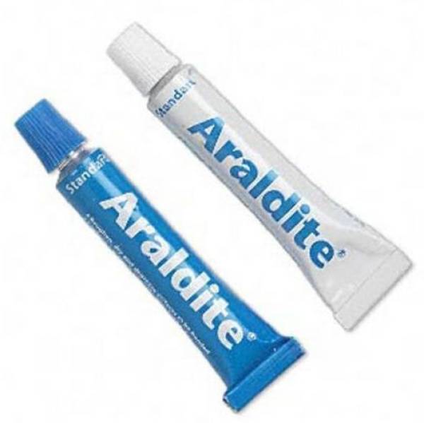 Araldite Standard Epoxy Adhesive Tube (Resin 20g + Hardener16g) 36gm ( Pack of 10 Pcs ) Adhesive