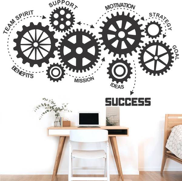 StickMe Success - Idea - Team Work - Goal - Mission - Office - Inspirational - Motivational - Quotes - Wall Sticker-SM800-A