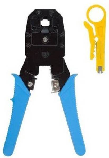 awf HT-315 HT-315 Crimping Tool with Cable Stripping Punch Down Tool RJ45 RJ11 RJ12 4P 6P 8P 3-in-1 Modular Crimping Tool Cable Cutter + Rotary Wire S...