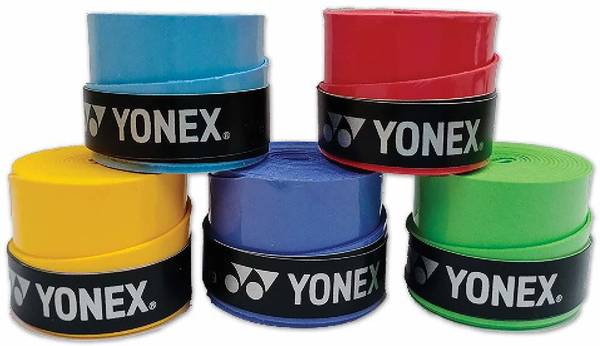 YONEX Tech-501B Badminton Grip Smooth Tacky  (Multicolor, Pack of 5)