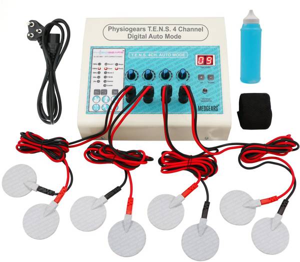 Physiogears 4 CHANNEL TENS AUTO MODE PHYSIOTHERAPY Electrotherapy Device