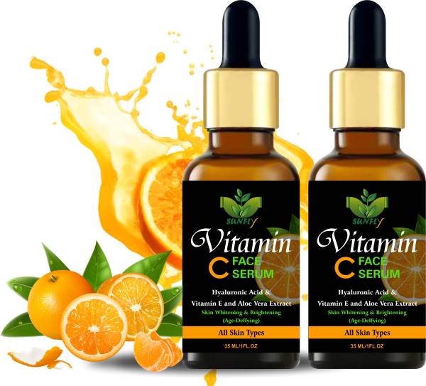 Sunfly Vitamin C Serum 20% For Skin Whitening & Skin Brightening -70ML