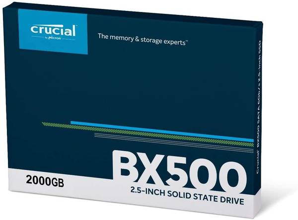 Crucial CT 2000 GB Laptop Internal Solid State Drive (BX500)