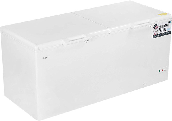 Haier 520 L Double Door Standard Deep Freezer