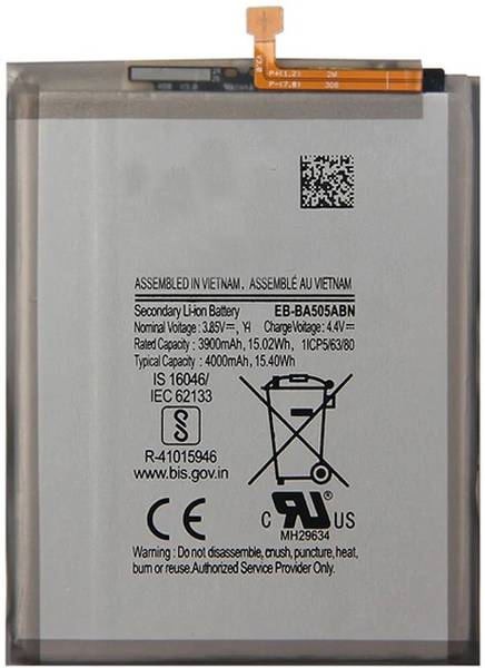 SAMSAM Mobile Battery For Samsung Samsung Galaxy A50 A505F SM-A505F EB-BA505ABN