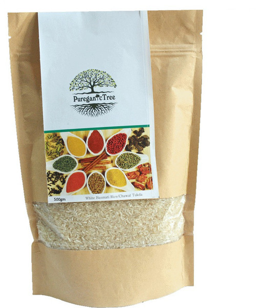 Pureganic Tree White Basmati Rice (500GM)
