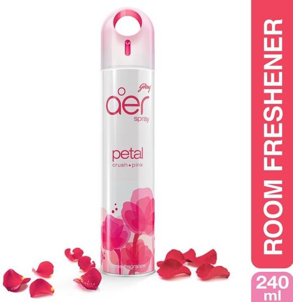 Godrej Petal Crush Pink Air Freshener for Home & Office Spray