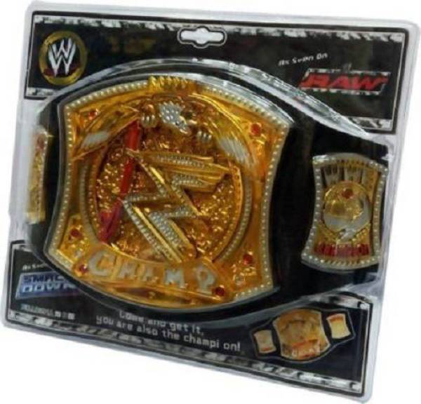 The Simplifiers WWE Championship Spinner Replica Title Belt