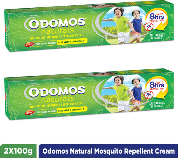 Odomos Naturals Non Sticky Mosquito Repellant Cream