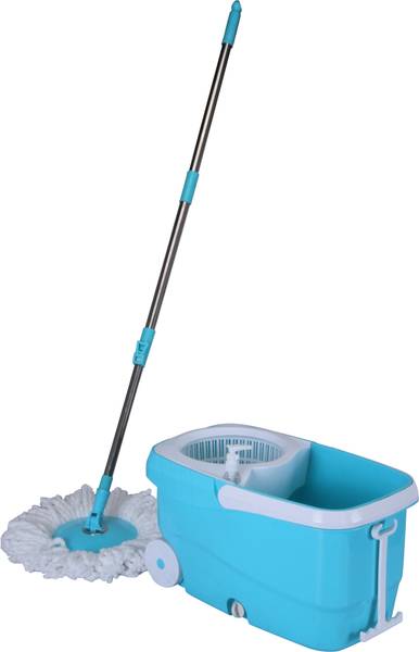 SHAGUN Shagun Bucket Mop With Long Handle For Multipurpose Use /Tiles /Floor /Kitchen Mop Set