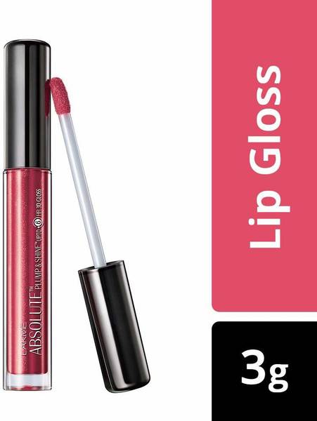 Lakm Absolute Plump and Shine Lip Gloss, Pink Shine